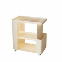 Mobile Side Table, Modern Minimalist Bedside Cabinet, Small Coffee Table, Sofa End Table, Multitier Storage Rack
