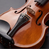Violin Accessory Kit Complete Violin Tailpiece Tuning Pegs Chin Rest Fitting Set Easy to Install for Instrument Maintenance