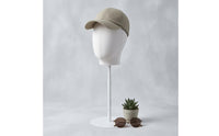 Adjustable Mannequin Head Stand Stainless Steel Base Hat Display Head Lightweight
