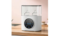 2-in-1 Baby Bottle Warmer and Sterilizer Gentle Defrosting Bottle Warmer with Sterilizer Double Temperature Control for Parents, Newborns, Nursery, Kitchen