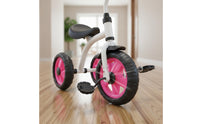 Pedal Connector Front Wheel with Axle Black Tire Surface Children's Tricycle Wheel 25 Cm Play Vehicle Long-Lasting