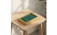 Jewelry Display Tray Wooden Band Display Tray Ribbed for Shop Owners, Vanity, Dresser, Showcase