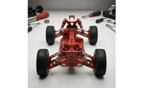 Metal Chassis Frame Preassembled Upgrade Chassis Frame Upgradeable for Custom Projects