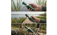 Easy to Blow Duck Call Whistle Portable Duck Call with Metal Band Outdoor Versatile for Hunters, Field Training