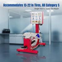 Tire Repair Kit, Vulcanizer Machine, Heat Patch, Upgraded Silicone Plate, Airbag Type, No Mark