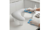 Curved Nail Arm Rest Ergonomic Design Manicure Hand Rest Stand Space Saving Wrist Support Cushion for Manicurists