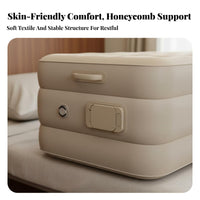 Portable Train Sleeper Bed Widener Compact Storage Inflatable Train Bunk Mattress Long-Lasting Self-Inflating Travel Mattress Easy to Clean for Children, Families