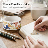 Tomato Sauce Die-Cut Washi Tape for DIY Scrapbooking and Decoration