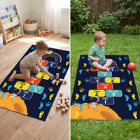 Kids Hopscotch Hand-Foot Coordination Play Mat Sensory Training Game for Indoor/Outdoor Fun