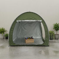 Sun Shade Bike Storage Tent Waterproof Folding Cycle Shelter Large Space Portable Bike Tent Foldable for Outdoor, Garden, Backyard, Patio