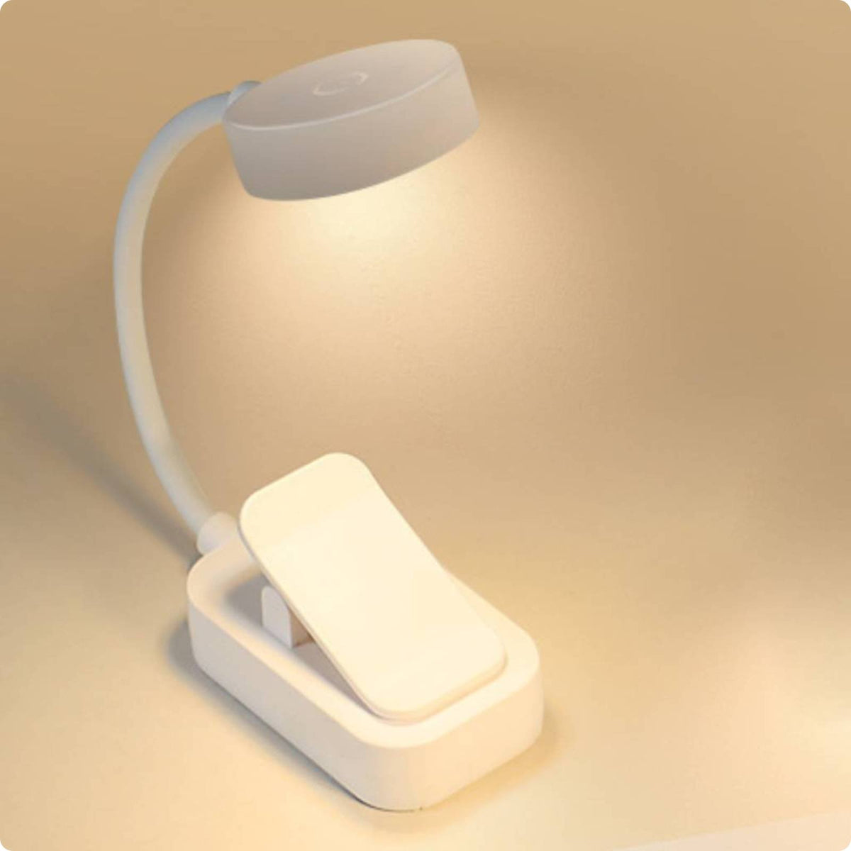 USB Rechargeable Book Light Portable Home Lighting Stepless Dimming for Students