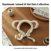 1:12 Miniature Doll Hat DIY Craft Accessory for Crafters