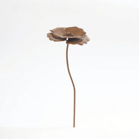 Garden Metal Stake Decorative Garden Stake Featuring a Floral Head charm for Gardeners