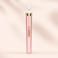 Electric Nail File USB Rechargeable Cordless Nail Drill Pen Efile Set Portable Manicure Grinder Low-Heat for Beginners, Travel