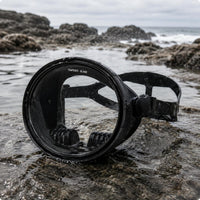 Single Len   Aquatic Visor Adjustable Strap Scuba Diving Mask  Side Buckle Water Gear Swimming Goggles for Diving, Snorkeling