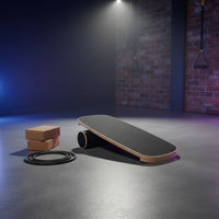 Balance Board with Roller Versatile Balance Board with Rollers Portable for Athletes, Posture Discipline