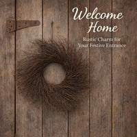 Wreath DIY Christmas Craft, Front Door Wall Hanging, Wedding Party Decors, Rattan Wreath Base, Handmade Woven