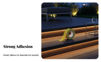 Self Anti-Slip Tape High Traction Stair Step Tape Strong Adhesion Abrasive Stair Step Wear-Resistant for Children, Homeowners, Stairs, Outdoors, Outdoor, Bathrooms