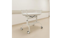 Adjustable Hospital Infant Bed Inclined Design Mobile Infant Crib Medical Grade Style Transparent Infant Crib for Newborns, Maternity Center, Nursery