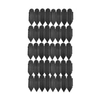 Decorative Flower Bed Fence Easy Assembly Flower Bed Edging Connecting Landscape Panels Sturdy and Long-Lasting Gardening