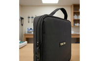 Acupressure Tool Bag Oxford Cloth Top Handle for Acupuncturists, Practitioner's Office,