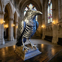 Raven Skeleton Lamp Halloween Resin Decorative Table Lamp for Cross-border Independent Station