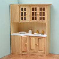 Dollhouse Kitchen Cabinet with Sink Wooden Dollhouse Kitchen Cabinet Classic