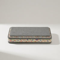 Jewelry Display Tray Velvet Jewelry Tray with Fabric Top for Vanity