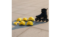 6 Pieces Kids Impact-Resistant Gear Set EVA Foam Padding Kids Knee Elbow Wrist Guards Breathable Material Child Pads for Skateboarding