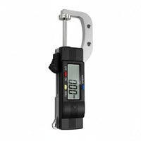 Digital Thickness Gauge Mm Inch Conversion LCD Thickness Gauge Measuring Device Zero Function Shop Tool High Precision