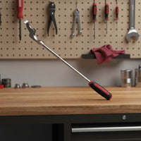 Wrench with Rubber Handle Maximum Leverage Wrench Extension Tool Nongrip-Enhanced Leverage Amplifier Bar for Mechanics, Home Handymen