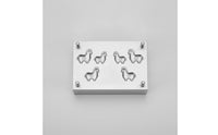 Two-Part Metal Forming Die Hydraulic Horse Mold Robust Steel Die Mold Reusable for Jewelers