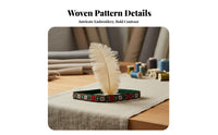 Ornamental Quill Feather Headband Brilliant Colors Feathered Headpiece Lightweight Feather Headband for Entertainers, Women, Performances, Festivals