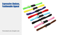 PU Leather Elastic Bookmark, Compass Metal Book Strap, Colorful Marker