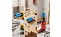 Screwdriver Bit Adapter Compact Rapid-Swap Bit Holder Tool Attachment High-Strength for Handymen, Home Repair