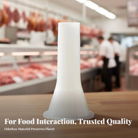 Chorizo Stuffing Funnel Smooth Chorizo Stuffer Tube Tapered Kitchen Tool for Home Cooks, Hobbyists