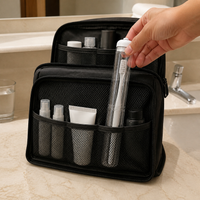 Portable Toothbrush Travel Case Transparent Dustproof Holder for Business Trips and Travel