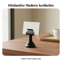 Place Card Holder Versatile Table Number Stand Reusable Table Number Holder for Restaurant Owners, Restaurants, Weddings, Office Desk
