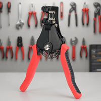 Zinc Alloy Solar Cable Wire Stripper Spring-Loaded PV Wire Stripper Textured Grip Conductor-Safe
