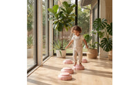 Stepping Stone with Anti-Slip Stickers Textured Balance Stepping Stones Child Children's Balance Block for Kids, Preschoolers, Playroom, Preschool