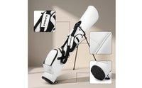 Structured Golf Stand Bag Classic Golf Bag with Stand Fade Resistant for Driving Range