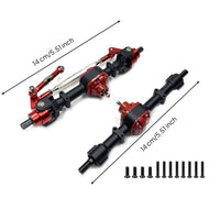 RC Car Axle Set Metal RC Axle with Steel Gears Upgraded for Hobbyists