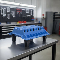 Engine Parts Organizer Time-Saving Engine Parts Tray Organizer Tray with Legs Long-Lasting Tool Heavy-Duty for Mechanics