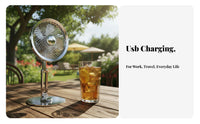 Foldable Desk Fan Easy Storage Portable Use for Dorm Rooms
