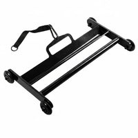Ab Wheel Leg Exercise Roller Multifunctional 4 Wheel Core Roller Workout Equipment for Home Gym