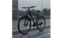 Front Rear Bike Mudguard Cycle Mud Flaps Adjustable Mountain Bike Splatter Guard for Trail Riding