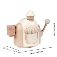 Ice Cream Foam Maker Bath Toy Ice Suds Bath Toy Playful Foam Dispenser with Cups for Young Children
