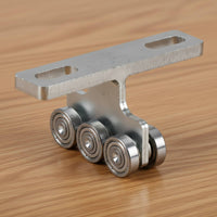 Sliding Door Wheel Quiet Heavy Duty Hanging Door Roller Smooth Rolling Heavy Duty Hanging Wheel for DIY Enthusiasts, Automation Equipment