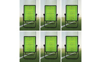 Soccer Board with Stand Freestanding Football Strategy Board with Stand Double-Sided for Coaches, Trainers, Match Planning, Team Talks