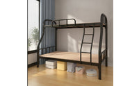 Bunk Bed Frame Space-Saving Bunk Bed Metal Furniture for Kids, Students, Shared Bedroom, Dorm Room